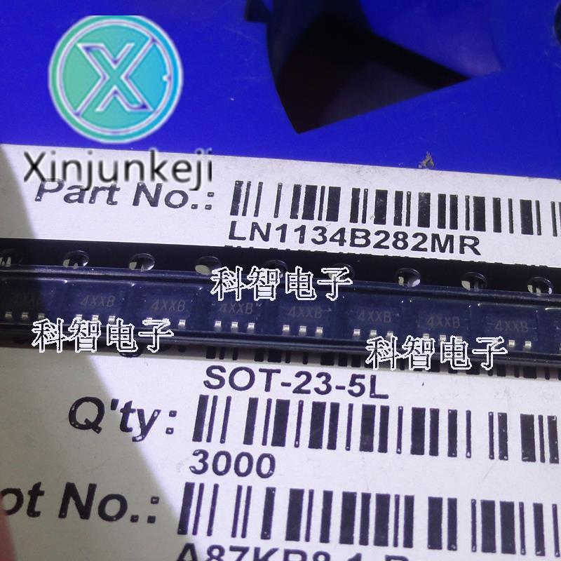 30pcs  ο LN1134B282MR SOT23-5 ũ ũ 4XXB 2.8V  ٿ Ĩ ַ